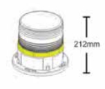 Solar Marine Light Height