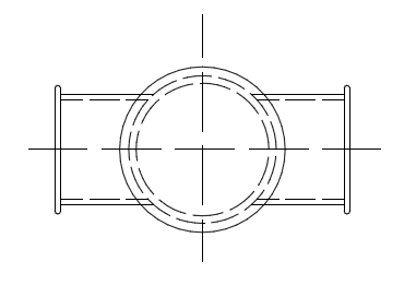 JIS F - 2804 Cross Bitt Bollard