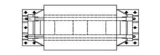 fenders cylindrical arrangement 3 250