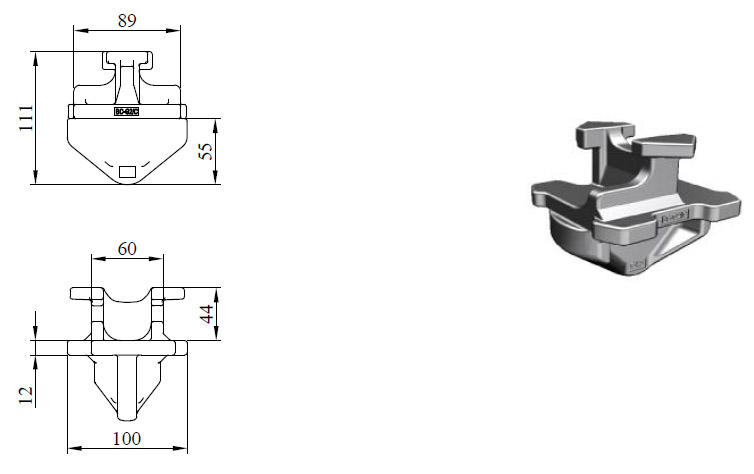 LOCKABLE STACKING CONE BC-G2/C