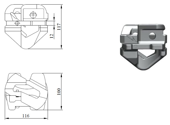 LOCKABLE STACKING CONE BC-G2