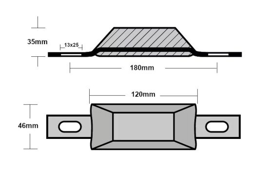 KATRADIS-CAVO-Bolt-on-Bar-Anode-Scandinavian-120x46x35mm